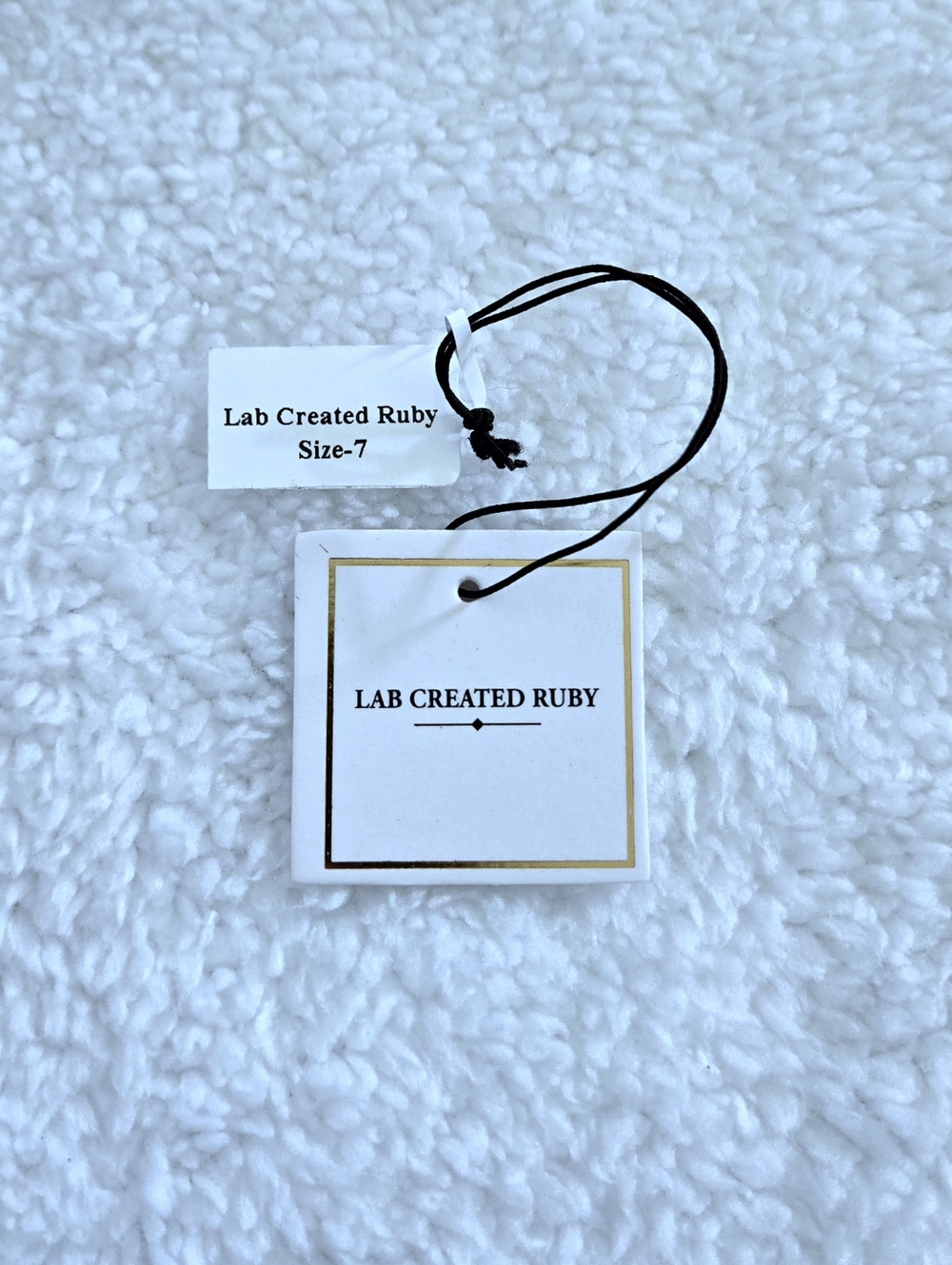 Shivam Lab🧪 Created Ruby Statement Ring💍 - NWT - Picture 5 of 16